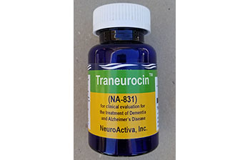Traneurocin NA-831 bottle